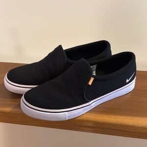 Nike Black Slip-On Sneakers